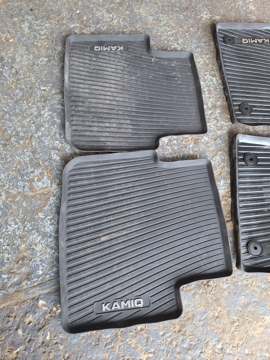Set covorașe auto SKODA KAMIQ 2022 1.5 TSI ACT EVO DPCA 110KW|148HP 2022