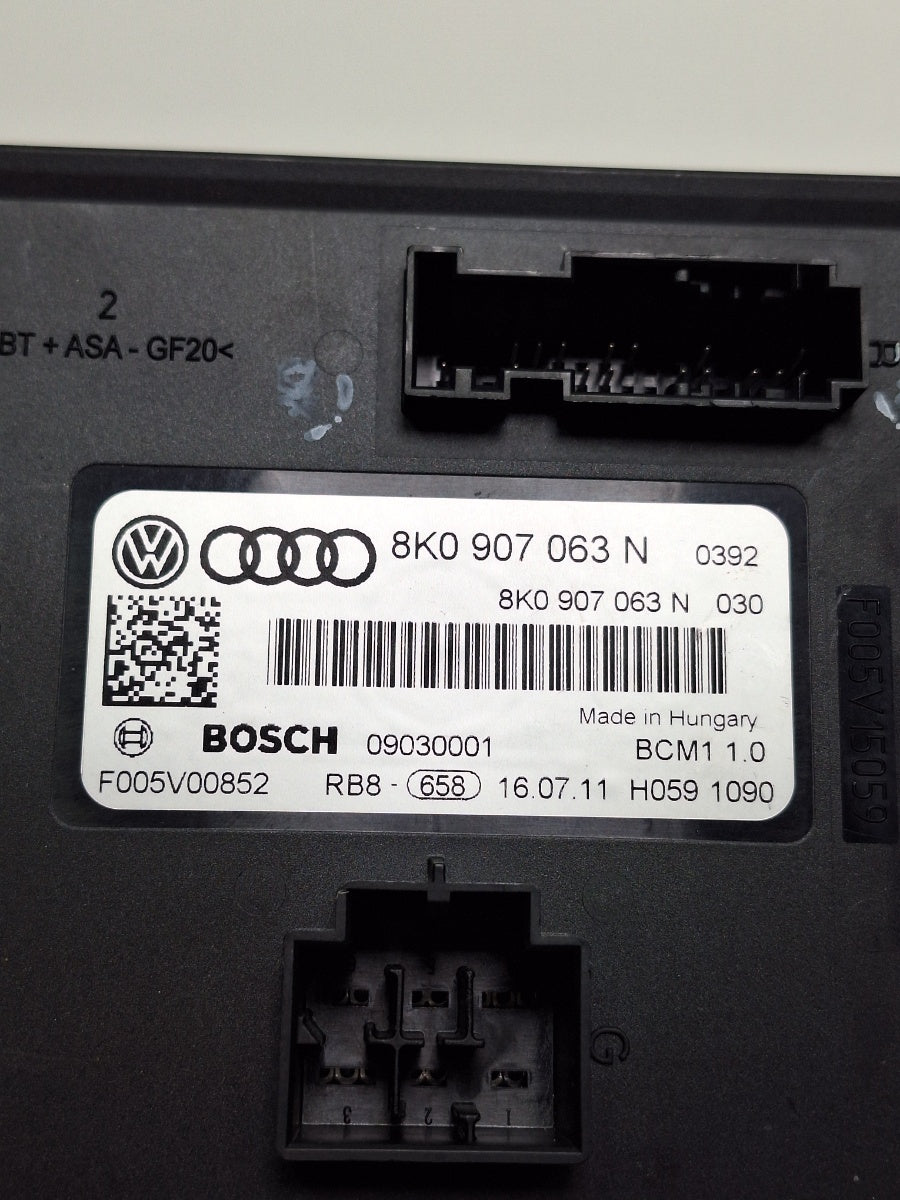 Modul de confort AUDI Q5 8RB 2008 -> 2.0 TDI quattro CAHA, CGLB, CMGA BOSCH F005V00852 8K0907063N