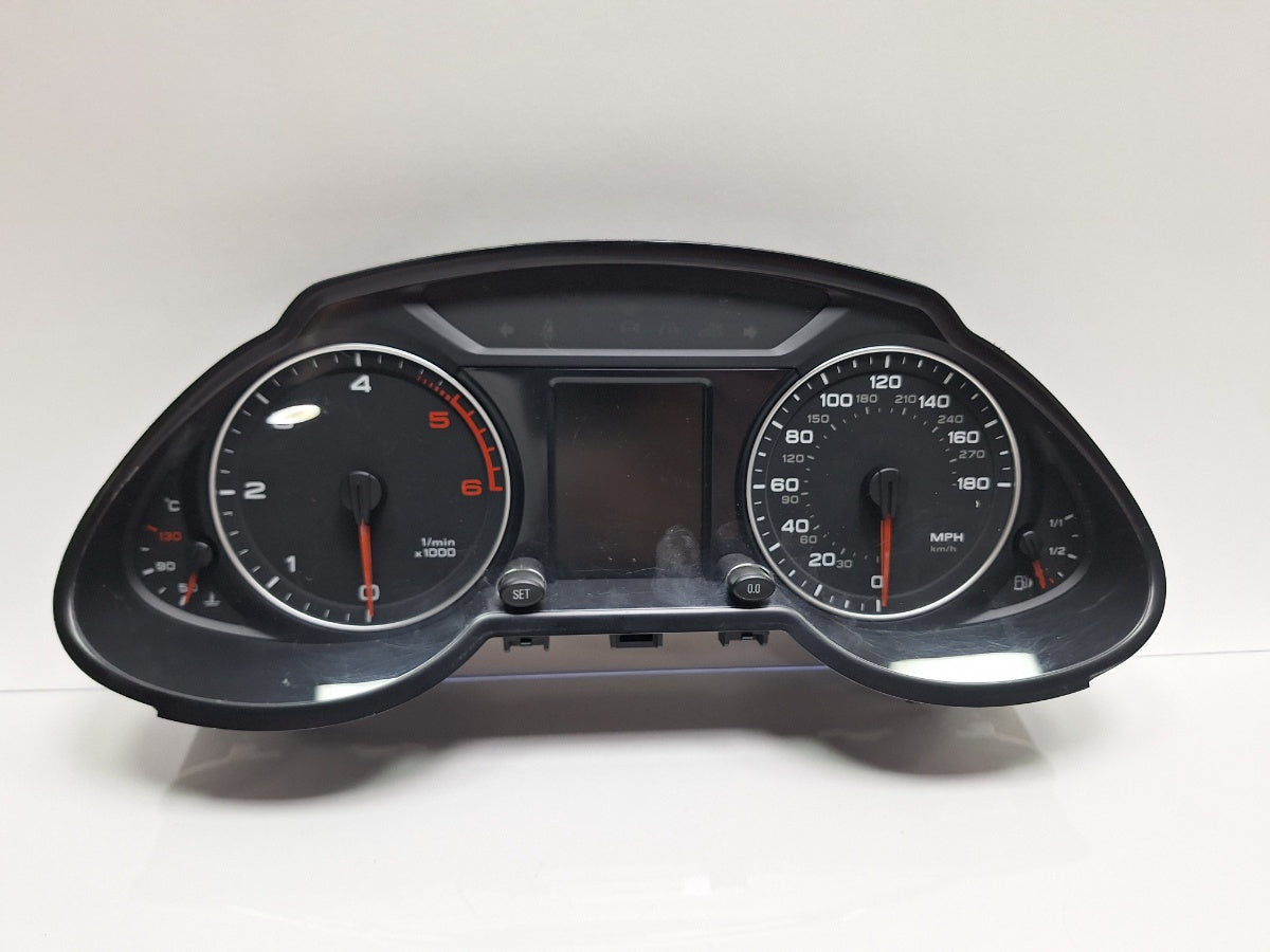 Ceas de bord AUDI Q5 8RB 2008 -> 2.0 TDI quattro CAHA, CGLB, CMGA Magneti Marelli 503002381510 8R0920981H