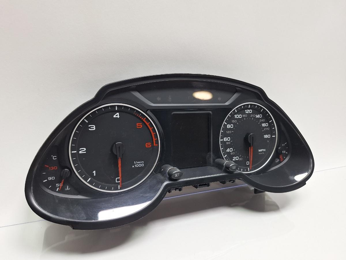 Ceas de bord AUDI Q5 8RB 2008 -> 2.0 TDI quattro CAHA, CGLB, CMGA Magneti Marelli 503002381510 8R0920981H