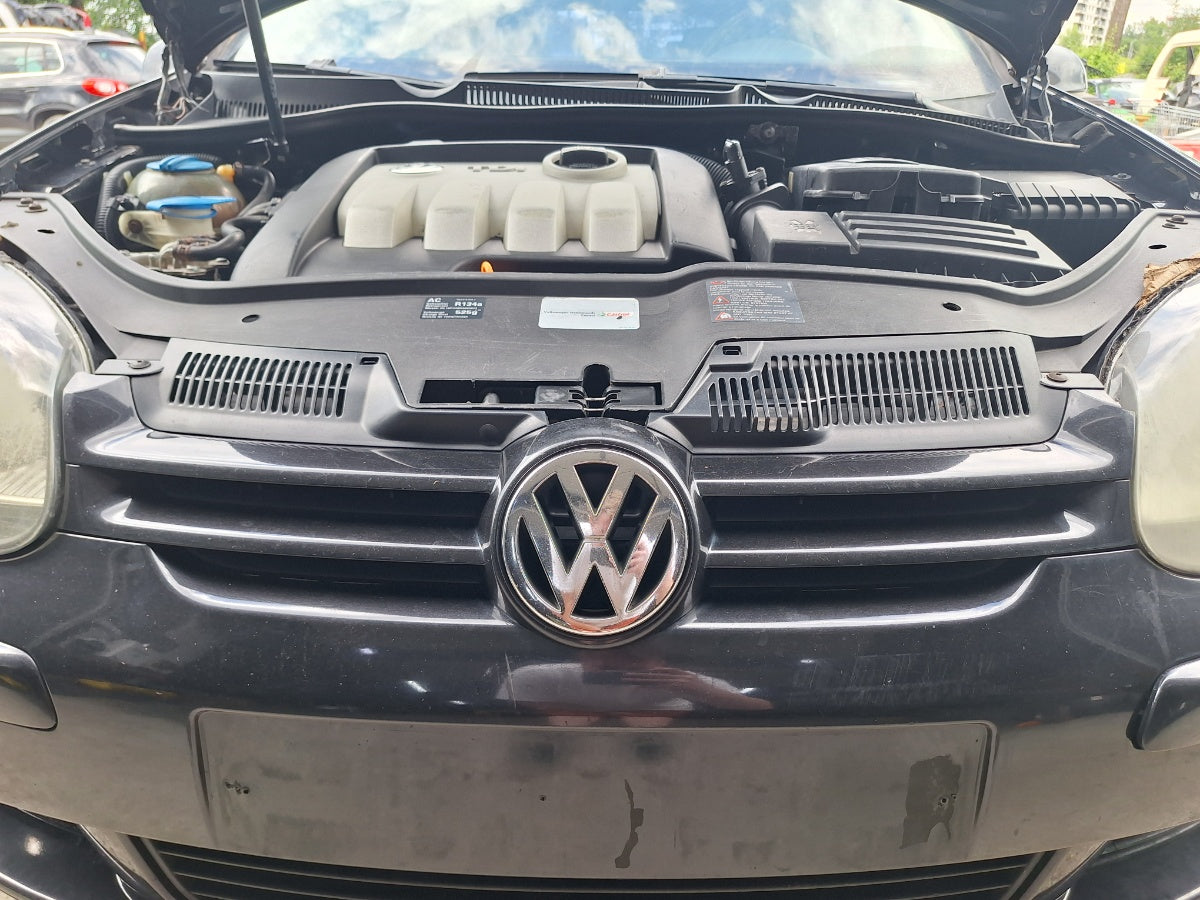 Grila superioara radiator bara de protectie fata VOLKSWAGEN GOLF V 1K1 2003 - 2009 , negru LC9Z