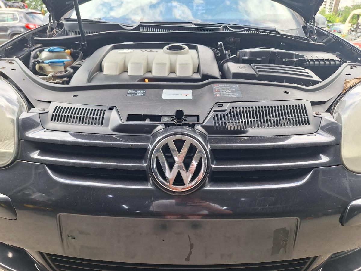 Grila superioara radiator bara de protectie fata VOLKSWAGEN GOLF V 1K1 2003 - 2009 , negru LC9Z