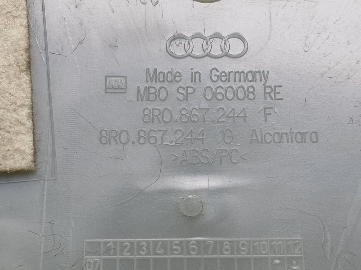 Ornament stalp (B) (superior) negru S-line dreapta AUDI Q5 8RB 2008 -> 2.0 TDI quattro 8R0867244F