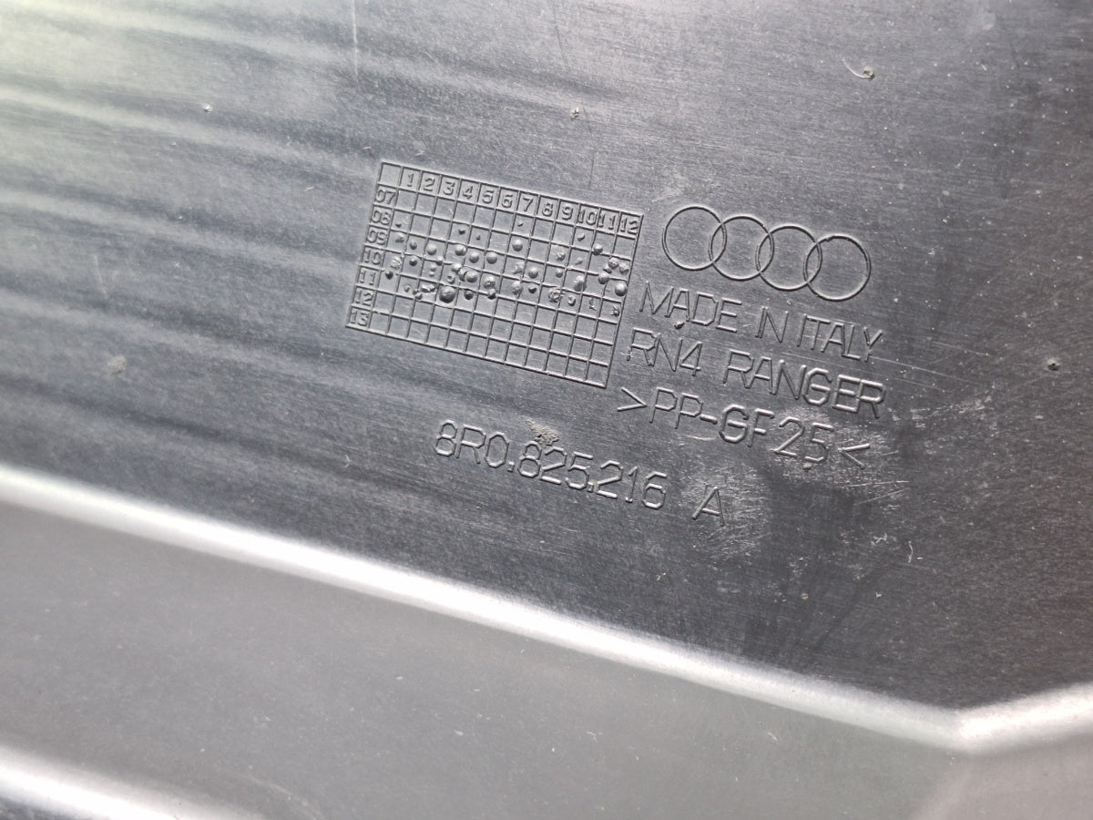 Protectie sub caroserie/scut dreapta AUDI Q5 8RB 2008 -> 2.0 TDI quattro CAHA, CGLB, CMGA 8R0825216A