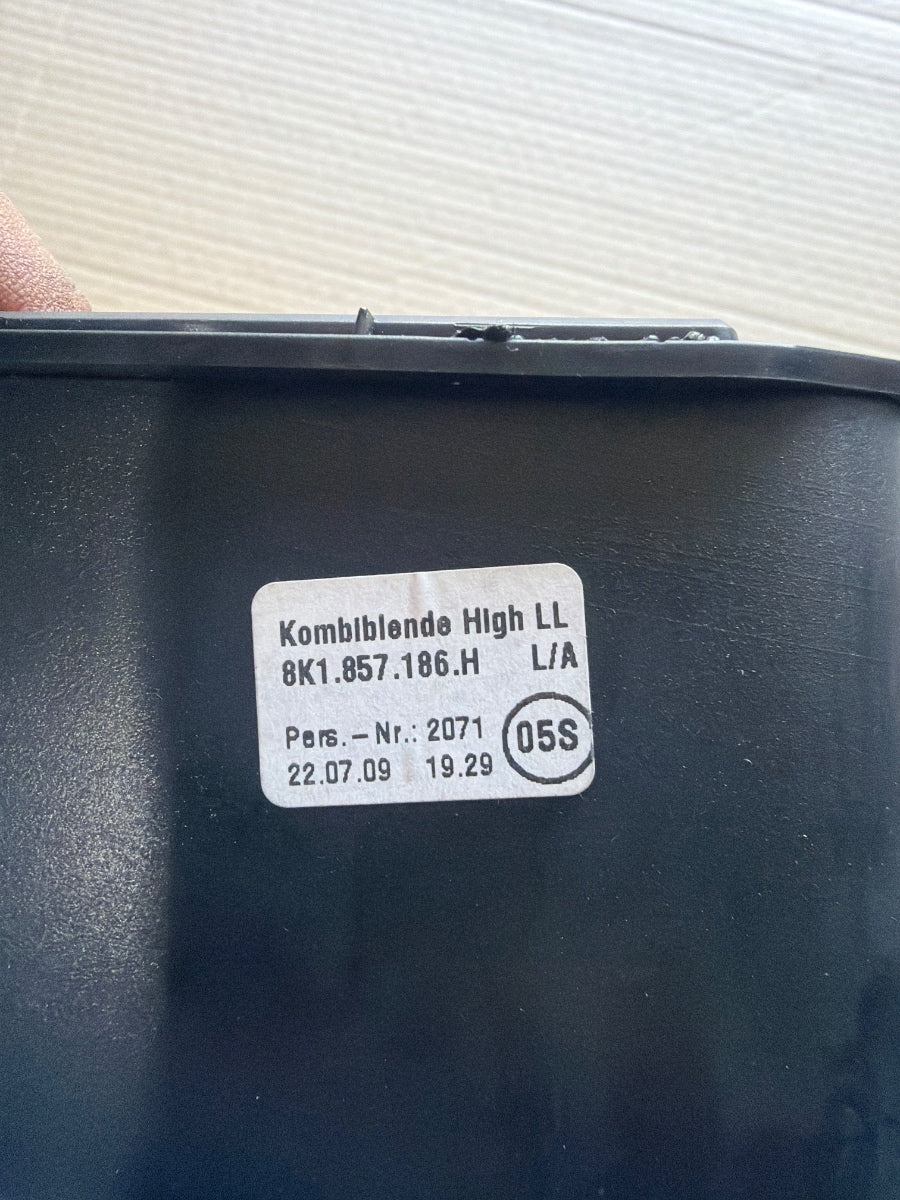 Ornament display plansa AUDI A4 IV Avant 8K5, B8 2007 - 2015 2.0 TDI CAGA, CJCA, CMEA, CMFA 8K1857186H