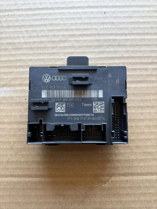 Modul/unitate de control portiera stanga fata AUDI A4 IV Avant 8K5, B8 2007 - 2015 2.0 TDI CAGA, CJCA, CMEA, CMFA 8K0959793H