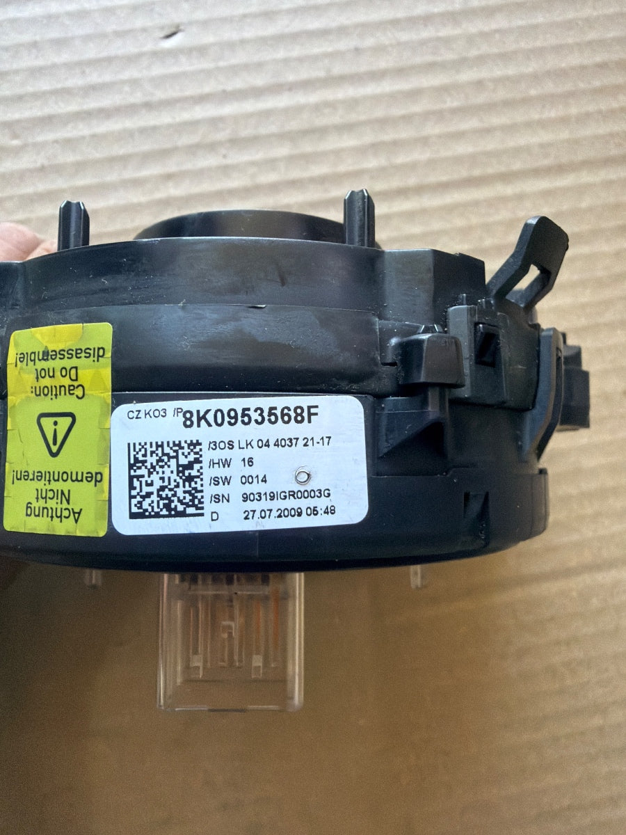 Spirala/bobina airbag (inel SRS) AUDI A4 IV Avant 8K5, B8 2007 - 2015 2.0 TDI CAGA, CJCA, CMEA, CMFA 8K0953568F