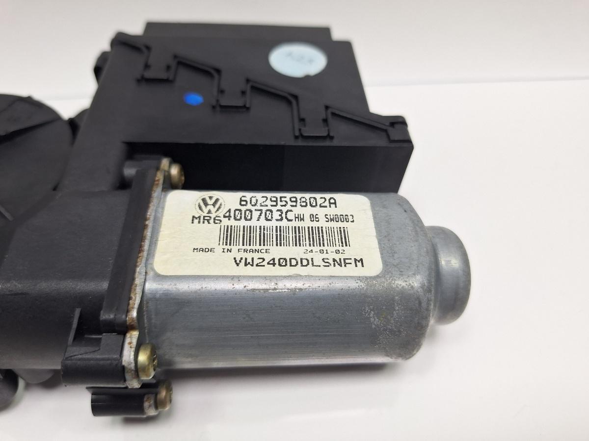 Motoras geam stanga fata VOLKSWAGEN POLO 9N_ 2001 - 2012 1.4 TDI AMF, BAY 6Q2959802A