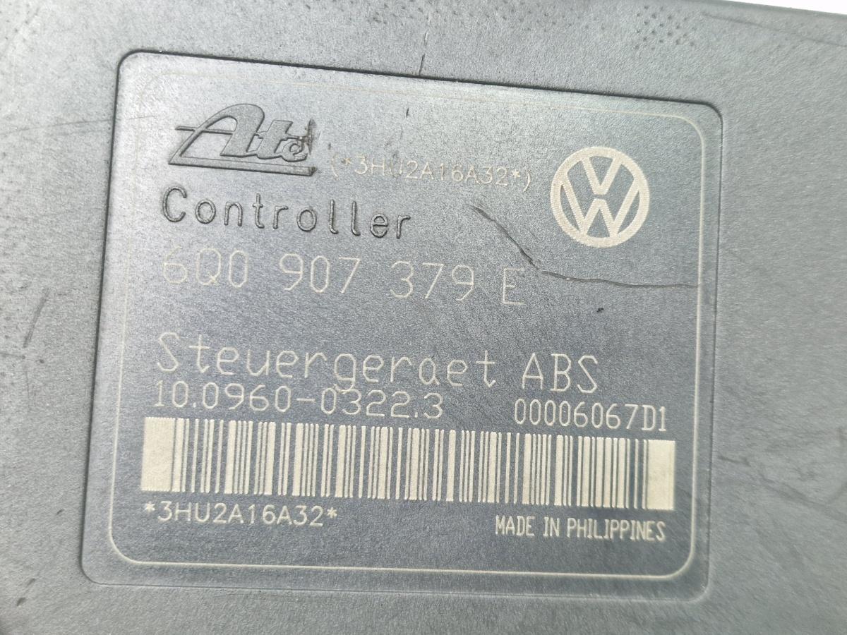 Modul pompa ABS VOLKSWAGEN POLO 9N_ 2001 - 2012 1.4 TDI AMF, BAY ATE 6Q0907379E