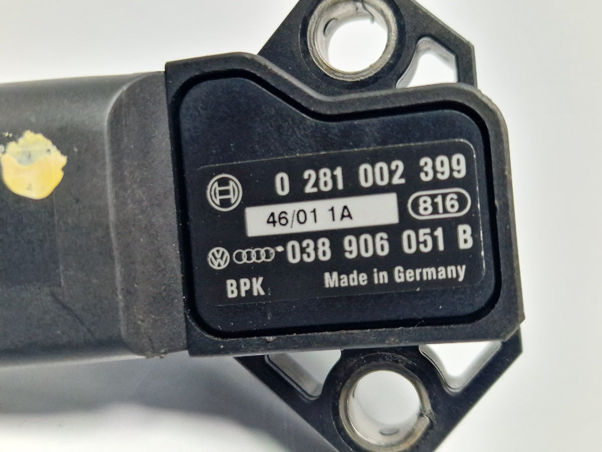 Senzor MAP VOLKSWAGEN POLO 9N_ 2001 - 2012 1.4 TDI AMF, BAY BOSCH 0 261 002 399 038906051B