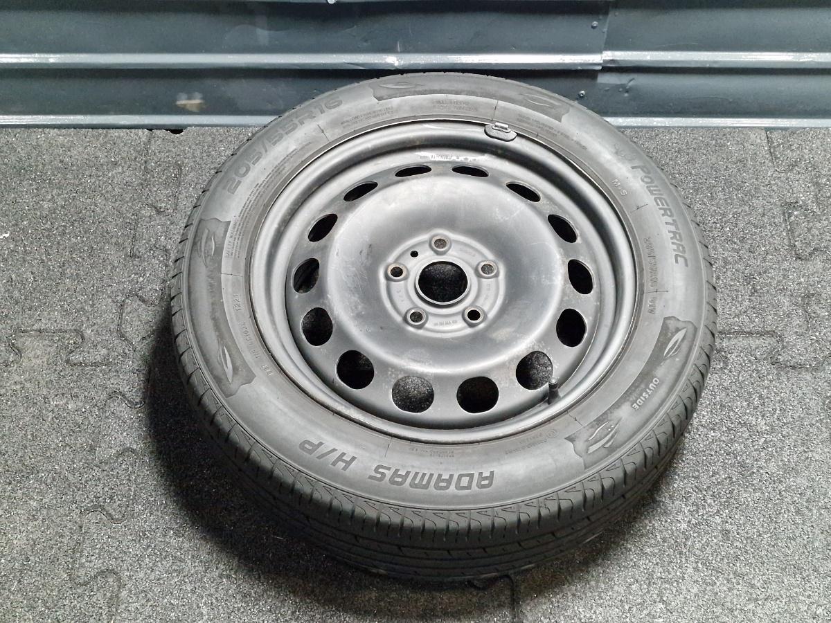 Roata de rezerva 205/55 R16 VOLKSWAGEN TIGUAN 5N_ 2007 -> 2.0 TDI CBAB, CFFB 6.5Jx16H2 ET50 1K0601027AK