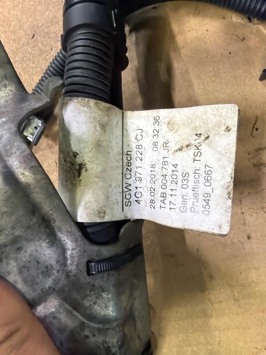 Cablaj alternator-electromotor AUDI A6 IV Avant 4G5, C7, 4GD 2011 - 2018 2.0 TDI CSUD, DDCB 4G1971228CJ