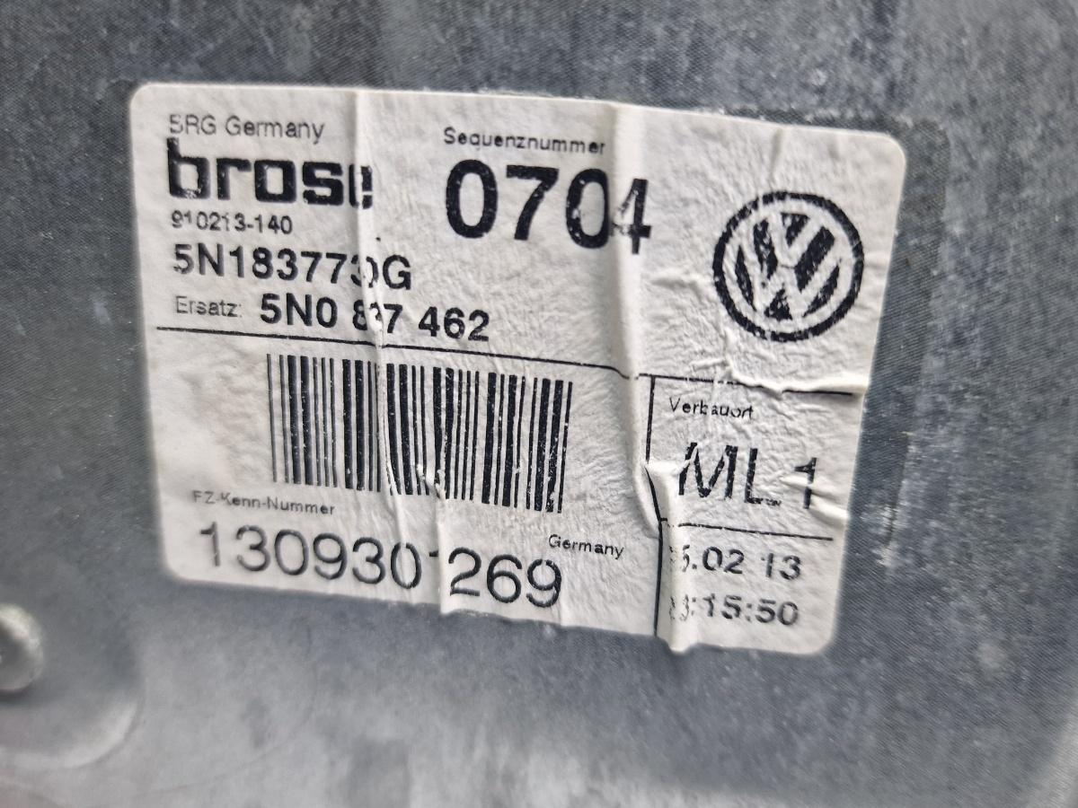 Macara geam dreapta fata VOLKSWAGEN TIGUAN 5N_ 2007 -> 2.0 TDI CBAB, CFFB 5N1837462