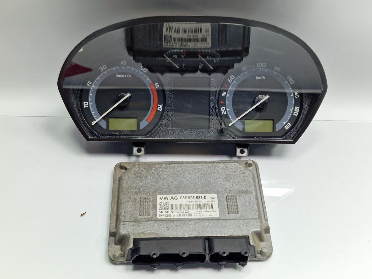 Kit pornire SKODA FABIA Combi 6Y5 2000 - 2007 1.2 AZQ, BME SIEMENS VDO 5WP40510 04 03E906023D