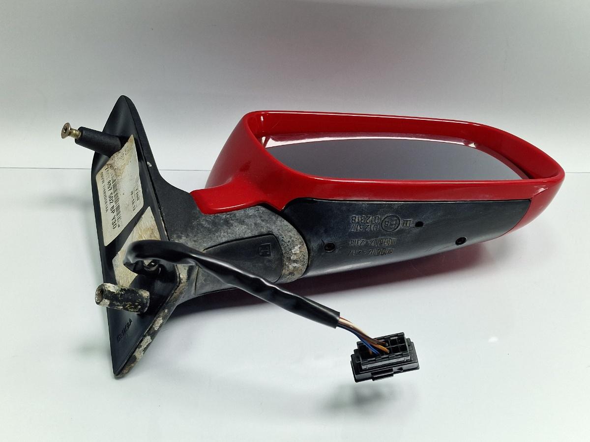 Oglinda electrica dreapta VOLKSWAGEN SHARAN 7M8, 7M9, 7M6 1995 - 2010 rosu LY3D 7M1857502BP