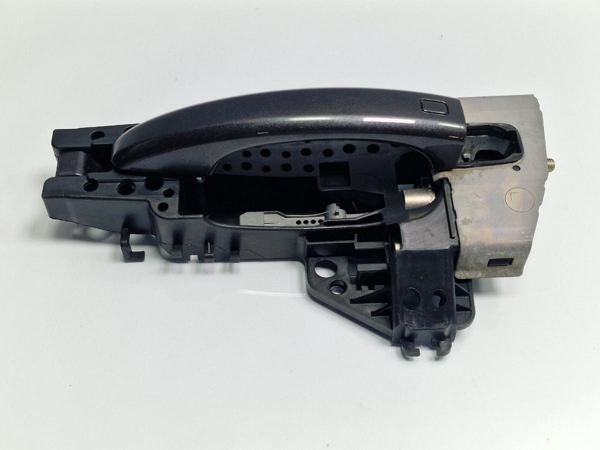 Maner exterior portiera fata stanga AUDI A4 IV Avant 8K5, B8 2007 - 2015 gri LZ7L 8T1837885B