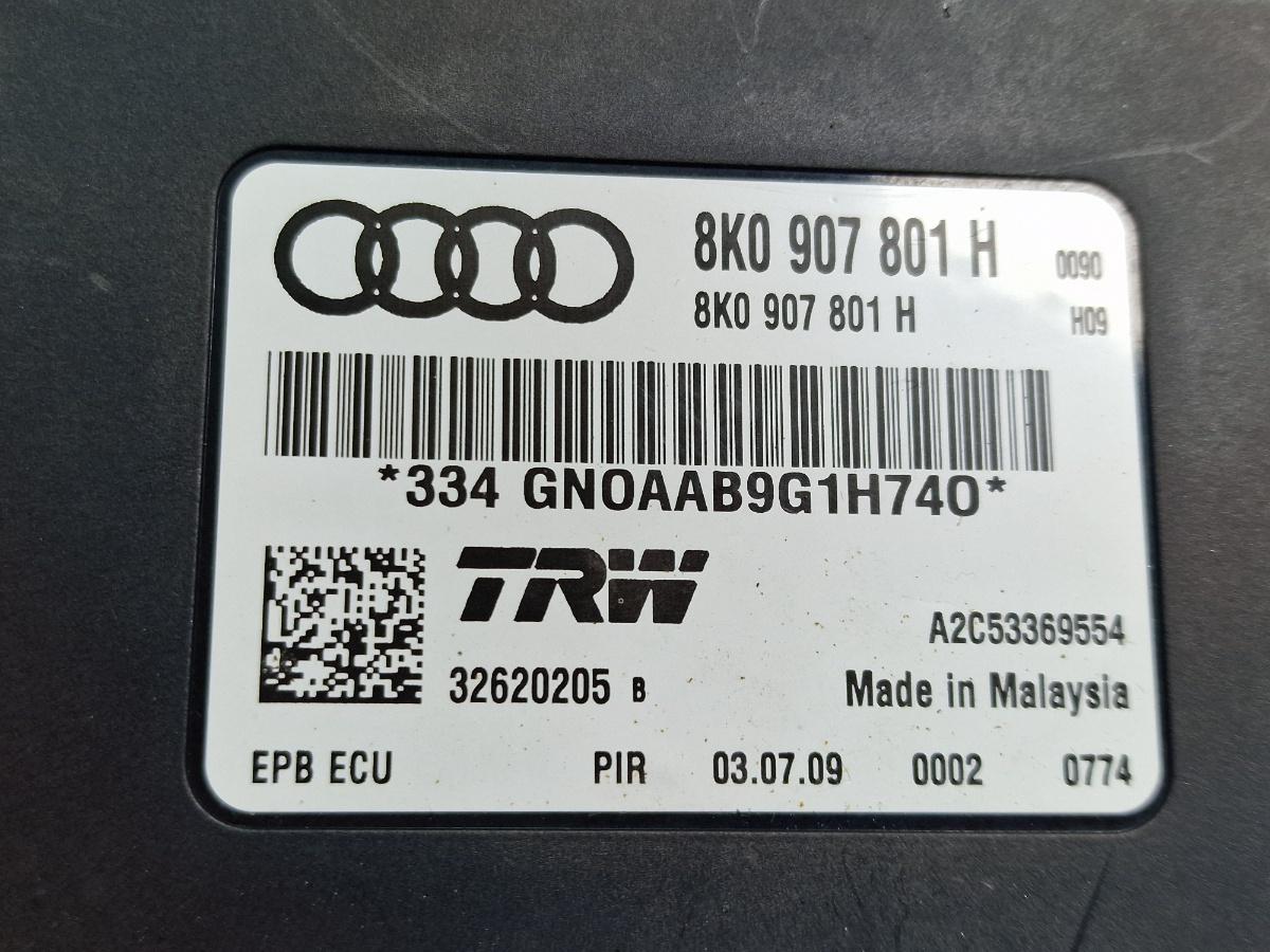 Modul de control frana de mana AUDI A4 IV Avant 8K5, B8 2007 - 2015 2.0 TDI CAGA, CJCA, CMEA, CMFA TRW 32620205 8K0907801H