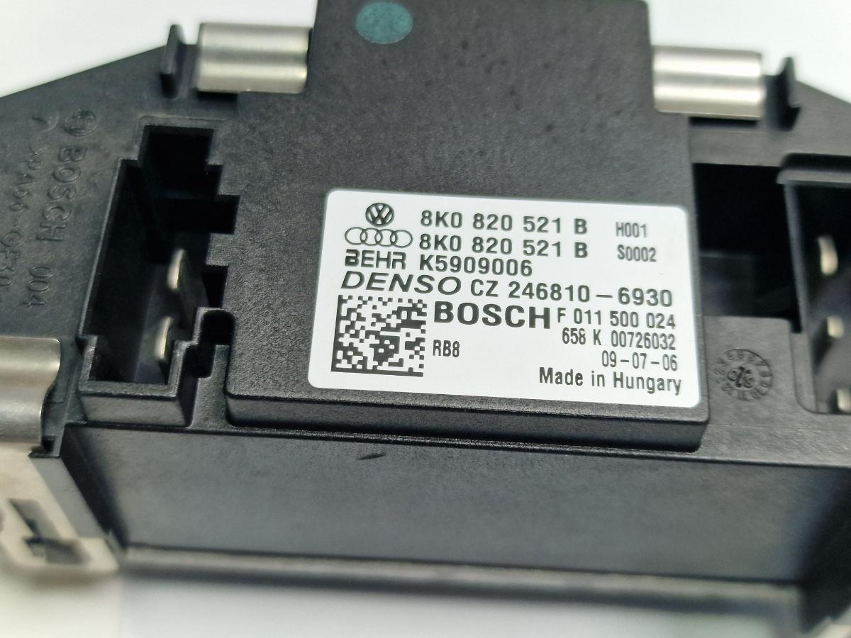 Releu aeroterma AUDI A4 IV Avant 8K5, B8 2007 - 2015 2.0 TDI CAGA, CJCA, CMEA, CMFA BOSCH F011500024 8K0820521B