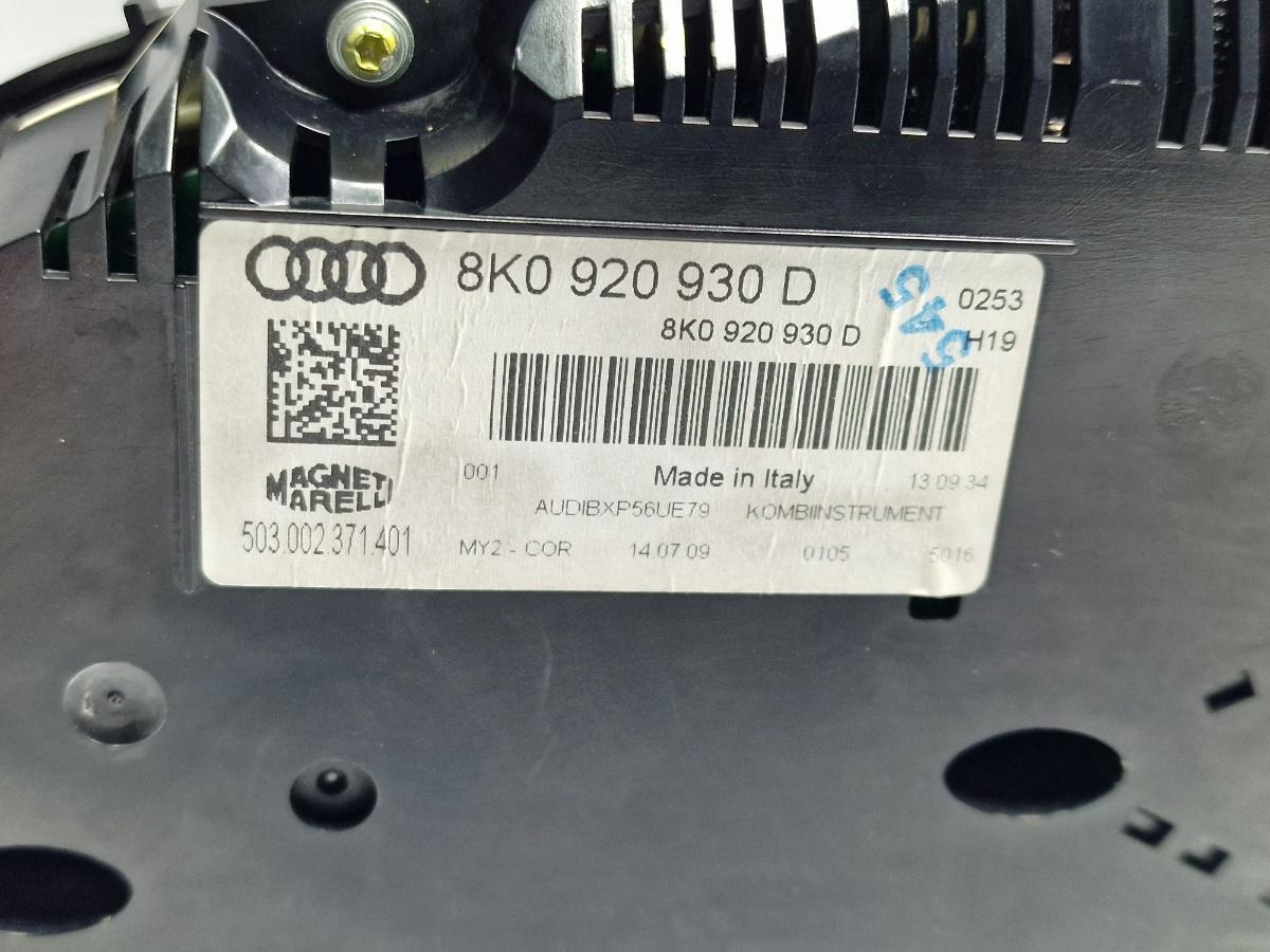 Ceas de bord AUDI A4 IV Avant 8K5, B8 2007 - 2015 2.0 TDI CAGA, CJCA, CMEA, CMFA Magneti Marelli 8K0920930D
