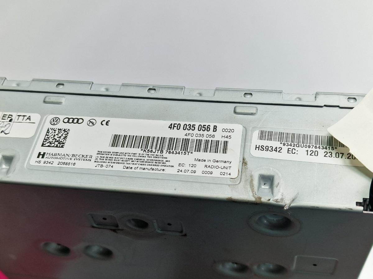 Amplificator de sunet AUDI A4 IV Avant 8K5, B8 2007 - 2015 2.0 TDI CAGA, CJCA, CMEA, CMFA Beck/Arnley 4F0035056B