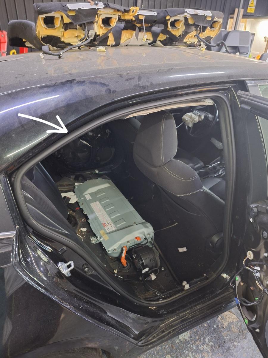 Cheder portiera spate (pe caroserie) dreapta TOYOTA COROLLA _E21_ 2018 -> 1.8 Hybrid 2ZR-FXE