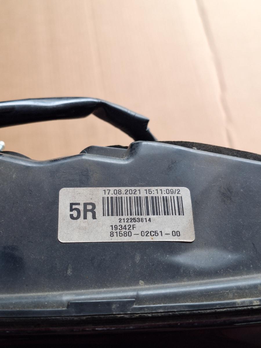 Stopuri hayon dreapta TOYOTA COROLLA _E21_ 2018 -> 1.8 Hybrid 2ZR-FXE 81580-02C51-00