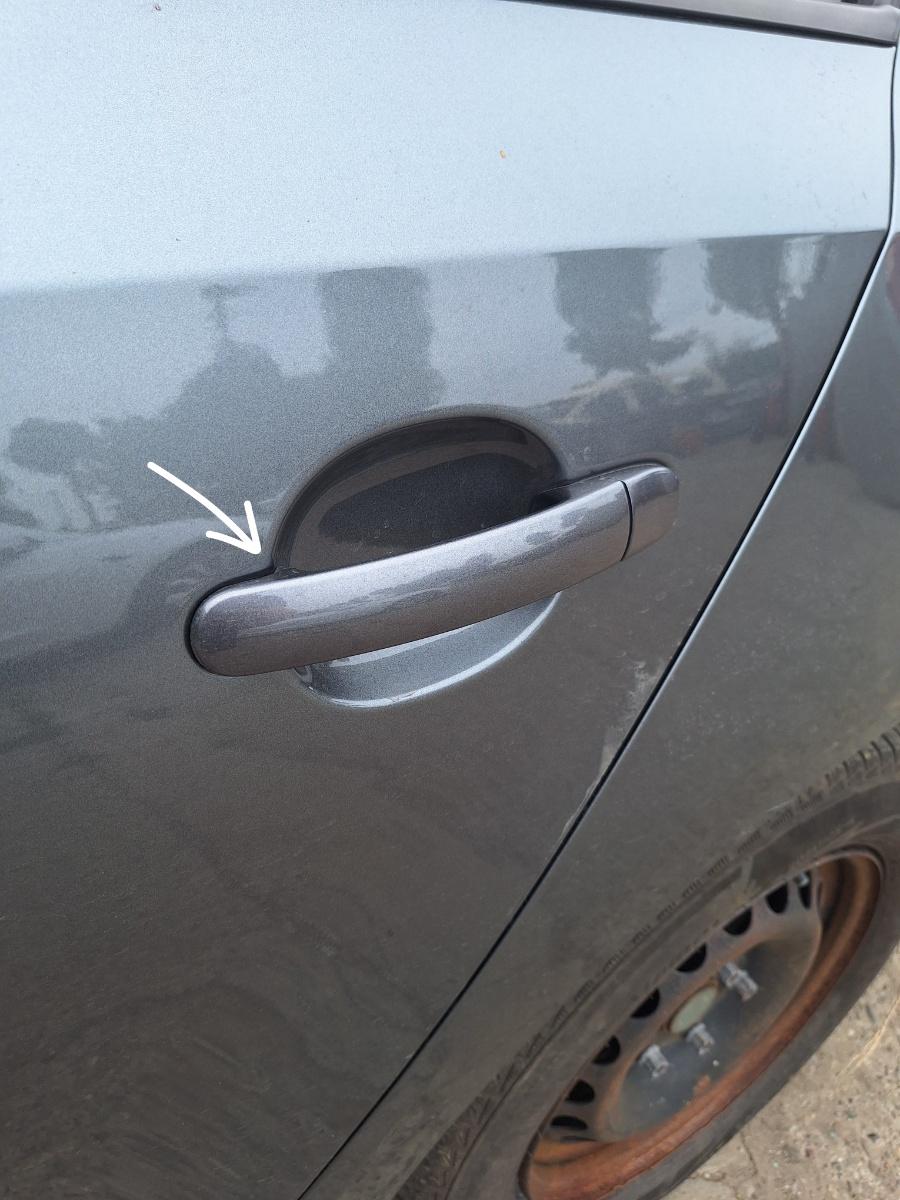 Maner exterior portiera spate stanga VOLKSWAGEN JETTA VI 162/163 2010 - 2018 2.0 TDI CLCA, CUUA 5N0837205M