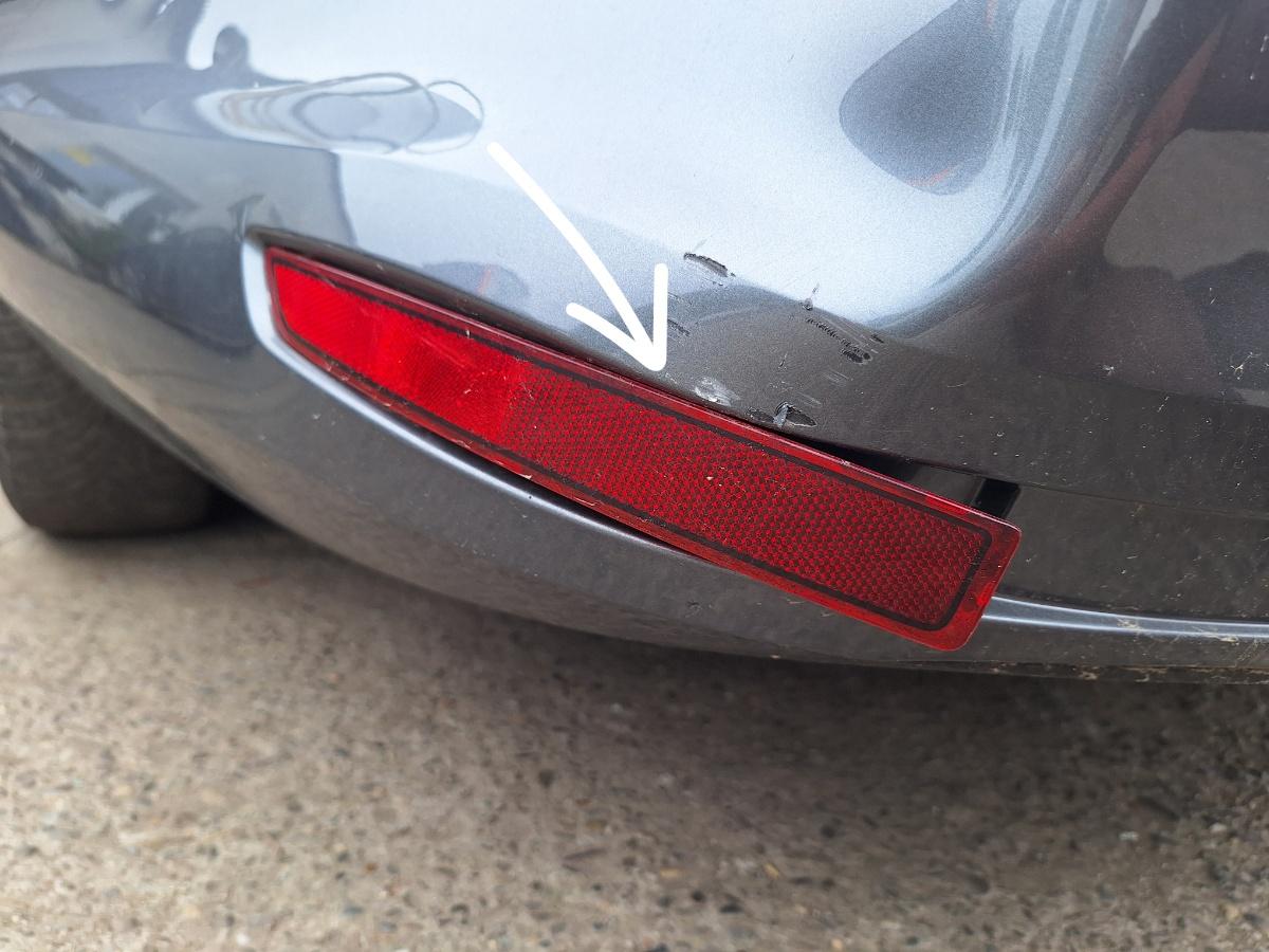 Reflector catadioptru spate stanga VOLKSWAGEN JETTA VI 162/163 2010 - 2018 2.0 TDI CLCA, CUUA