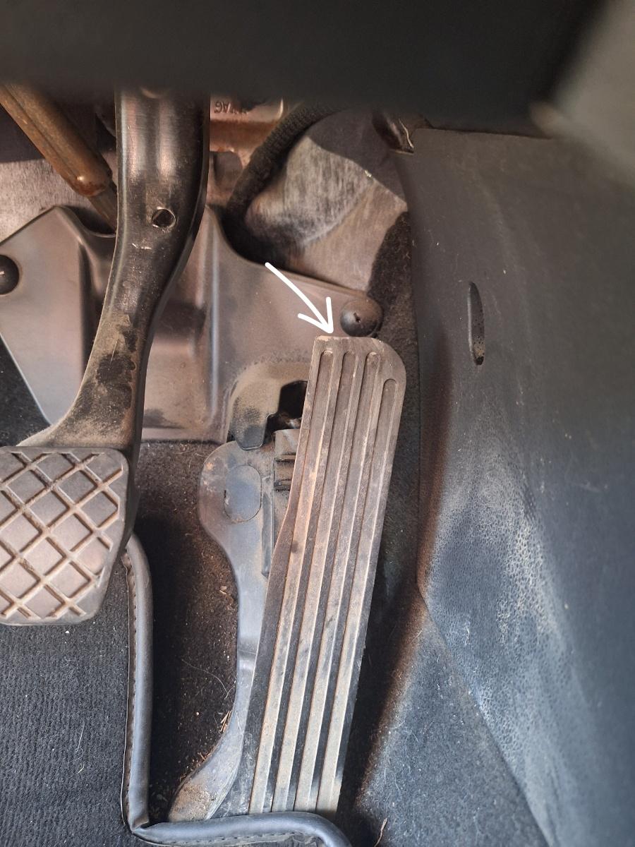 Pedala de acceleratie VOLKSWAGEN JETTA VI 162/163 2010 - 2018 2.0 TDI CLCA, CUUA 1K1721503BB