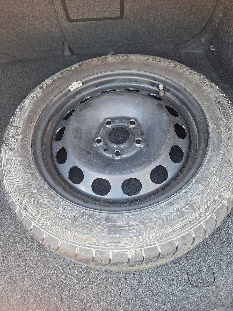 Roata de rezerva R16 205/55 ET50 PCD 5X112 5K0601027A VOLKSWAGEN JETTA VI 162/163 2010 - 2018