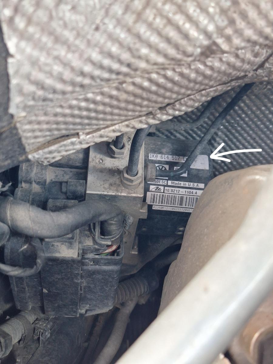 Pompa ABS VOLKSWAGEN JETTA VI 162/163 2010 - 2018 2.0 TDI CLCA, CUUA 1K0907379CC 1K0614517EK