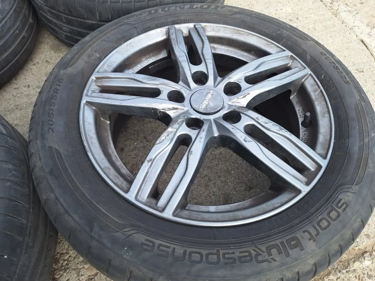 Jante de aliaj cu cauciucuri de vara Dunlop R16 VOLKSWAGEN JETTA VI 2017 Carmani DTM595656 PCD 5X112