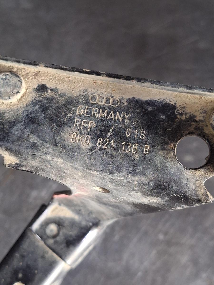 Suport de fixare aripa dreapta fata AUDI A4 IV 8K2, B8 2007 - 2015 2.0 TDI CAGB, CJCB, CSUB 8K0821136B