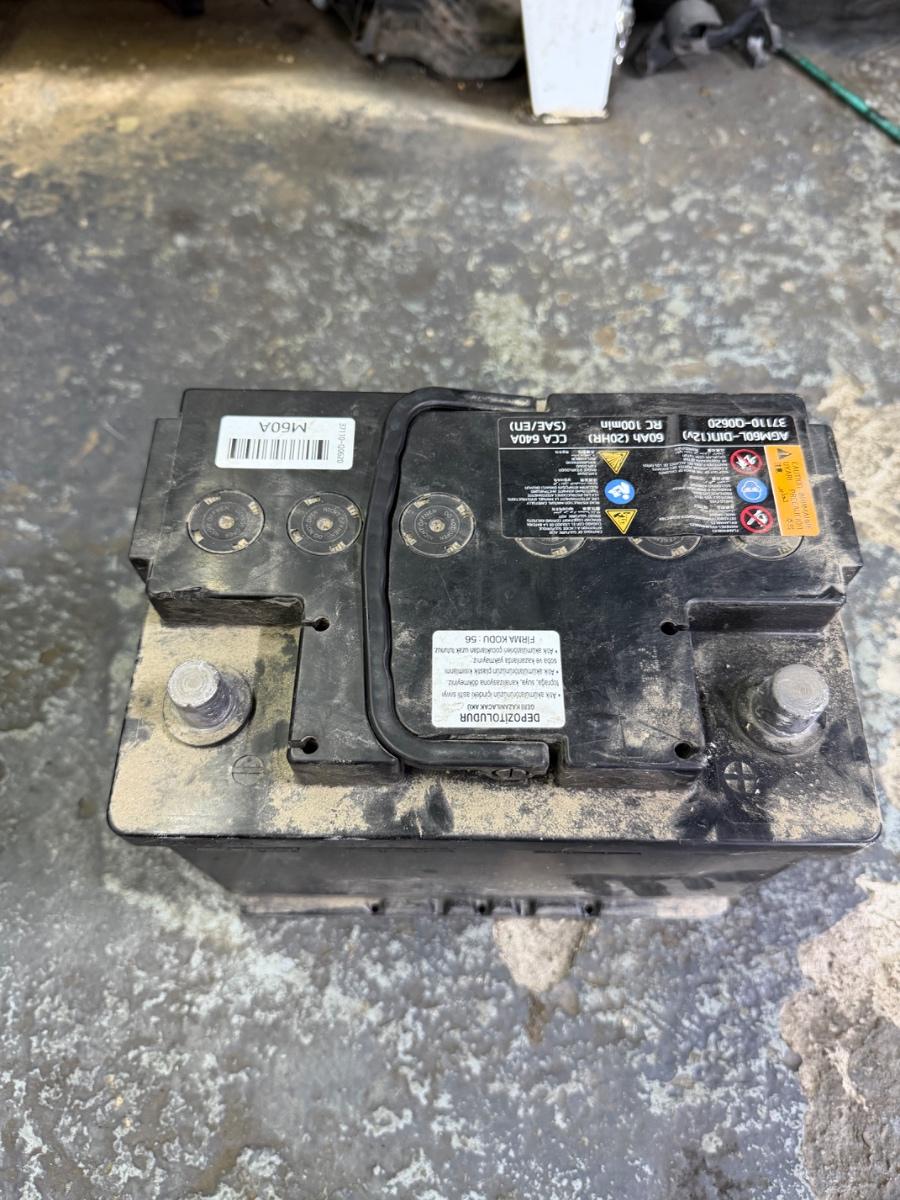 Baterie 60AH cu AGM HYUNDAI i20 [ 2020 -> ] 37110-Q0620 37110Q0620