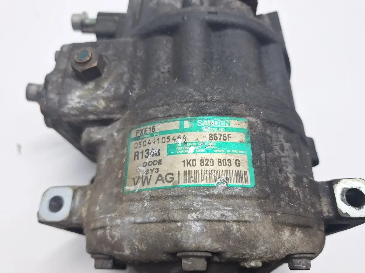 Compresor AC VOLKSWAGEN TOURAN 1T1, 1T2 2003 - 2010 2.0 TDI 16V BKD SANDEN 1K0820803G