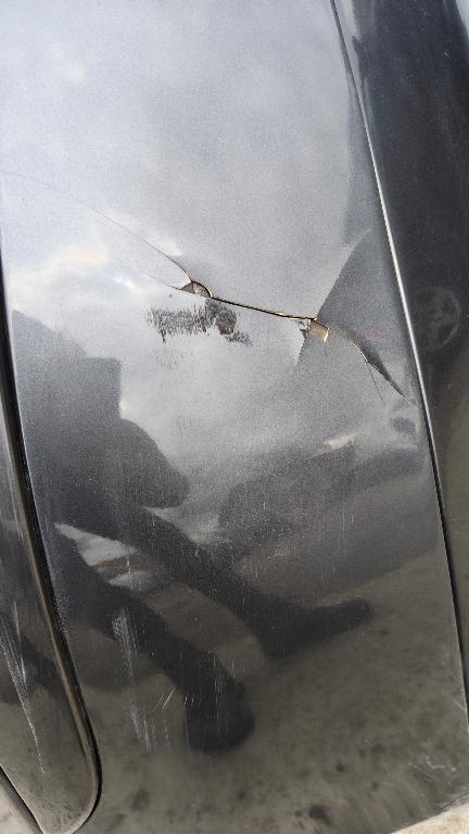 Bara spate bmw e87 e81 seria 1 sparkling graphite cu defect