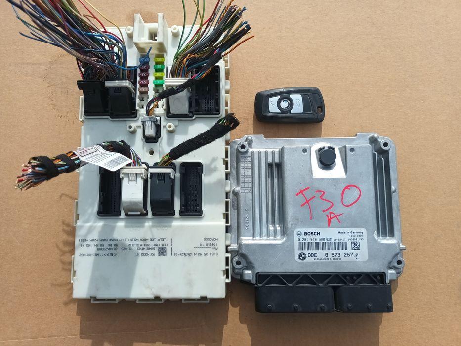 Kit pornire bmw f30 f31 ecu/cas/cheie,0281018502, 9288304, 8573257, 9314232, 8517862,