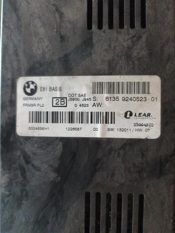 Frm3 bmw e81 seria 1 61359240523-01, 9240523