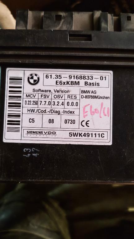 Kbm bmw e60 e61 seria 5 61359168833 9168833 61356957528 6957528 61356945029 6945029 61356947919 6947919