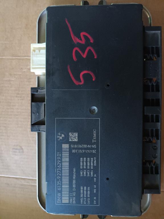 Frm bmw f10 f11 seria 5 frm3 61359273629901, 9273629, sn-nr0029078115
