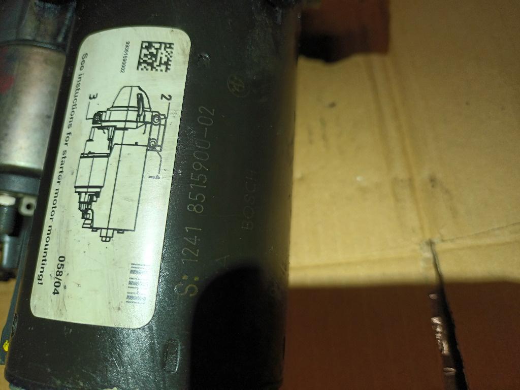 Electromotor bmw f30 f10 f31 f32 f33 f34 f36 f07 f11 f15 3.0 d 4.0d 3.0xd 4.0xd 12418515900 8515900