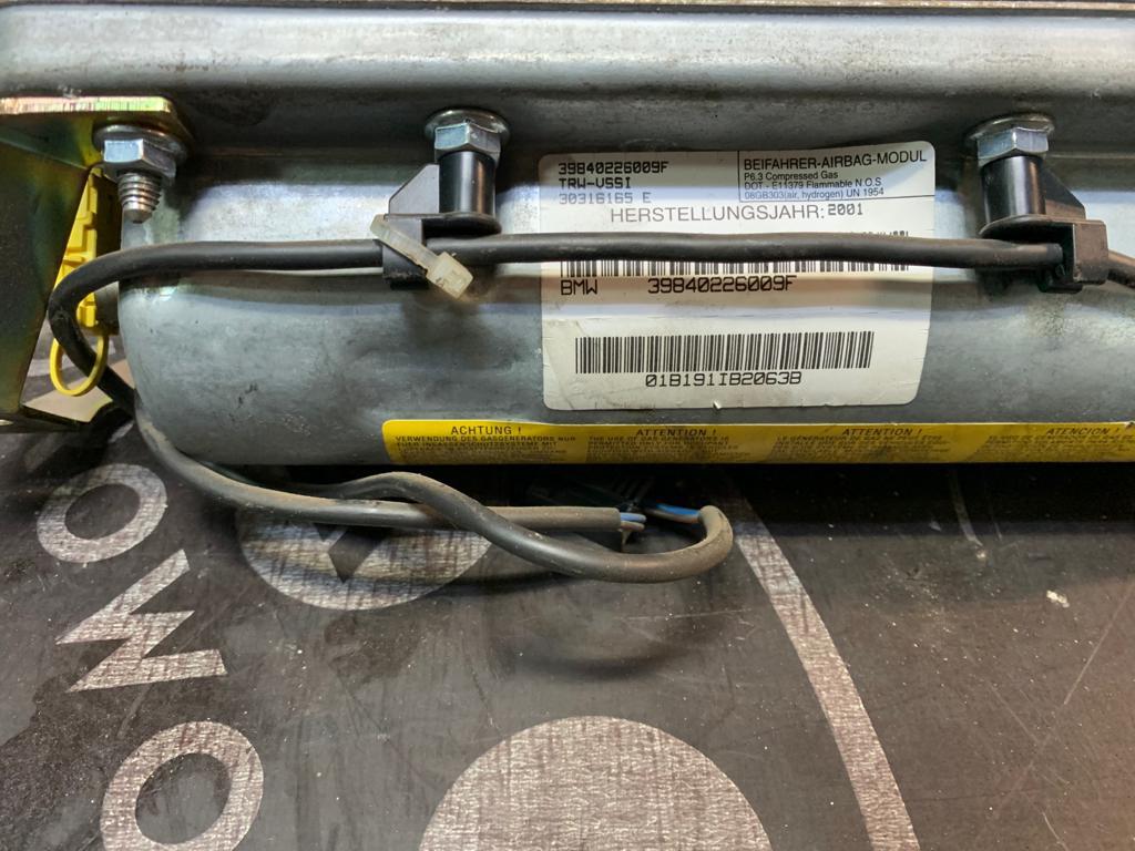 Airbag pasager bmw seria 1 seria 3 seria 5 e90 e91 e60 e61 e87 e82 e81