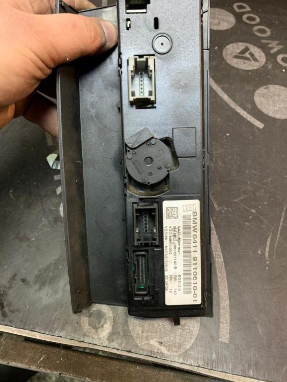 Display climatronic, 6411-9110610-01, bmw seria 3 e90 e91