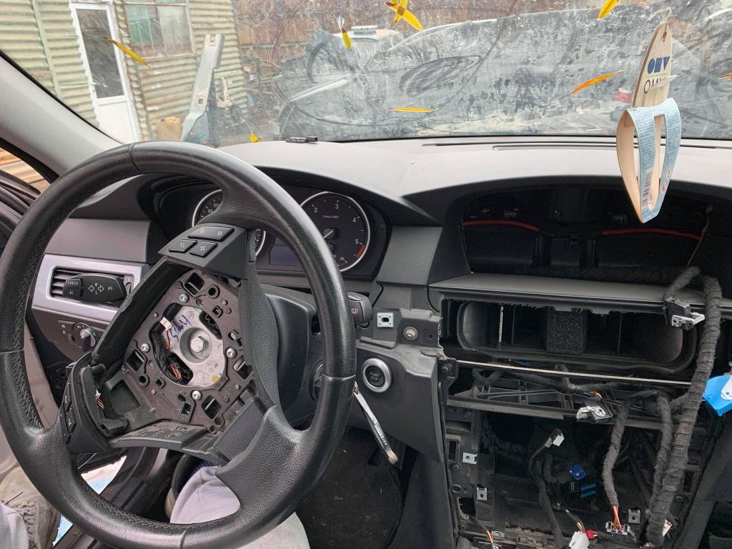 Plansa de bord bmw e60 e61 lci volan stanga europa facelift start stop