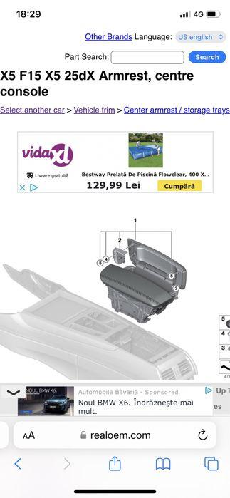 Cotiera Bmw F15 f16 X5 X6
