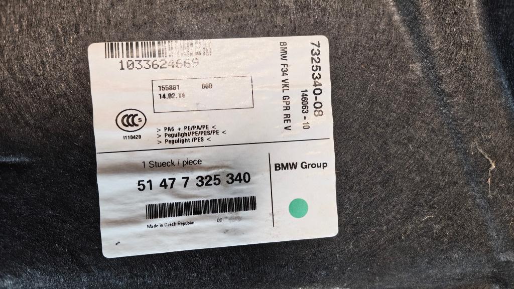 MOCHETA PORTBAGAJ BMW F34 Seria 3 51477325340 7325340 51477325351 7325351 51477325815 7325815