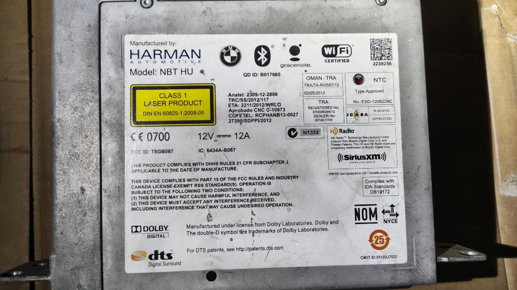 Navigatie bmw f30 f31 seria 3, NBT 65129383069 9383069 2010-2018