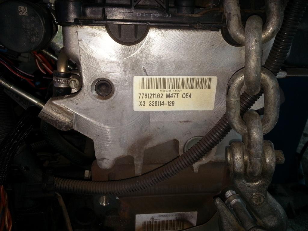 Motor 2.0d 163 cp m47 bmw seria 1 ,3