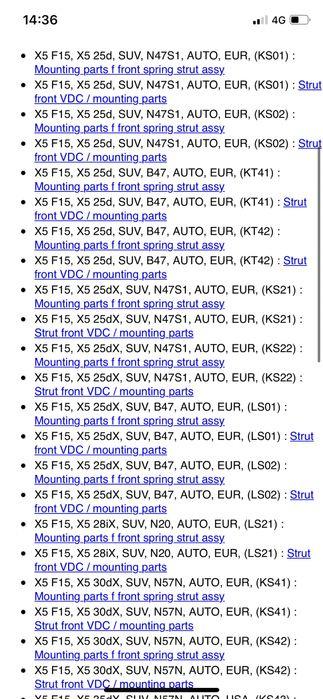 Amortizor electric bmw f15 f16 f85 f86, x5 x6, 2012-2019, 6863173, 6863174, 6867869, 6867870