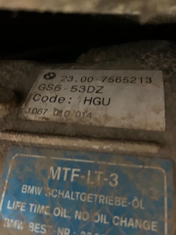 Cutie viteze manuala Bmw 325 D E93 7565213 GS6-53DZ tip HGU